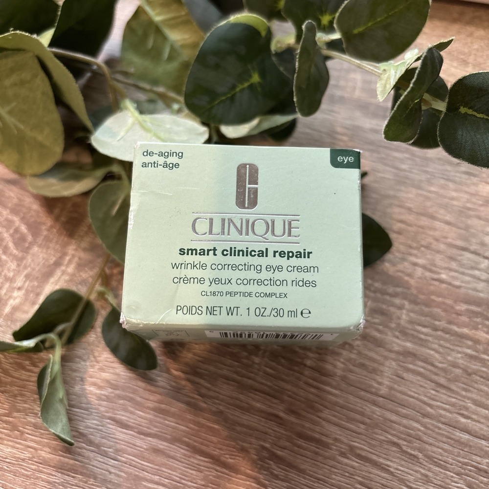 Clinique Smart Clinical Repair Wrinkle Correcting Eye Cream 1oz/30ml NIB